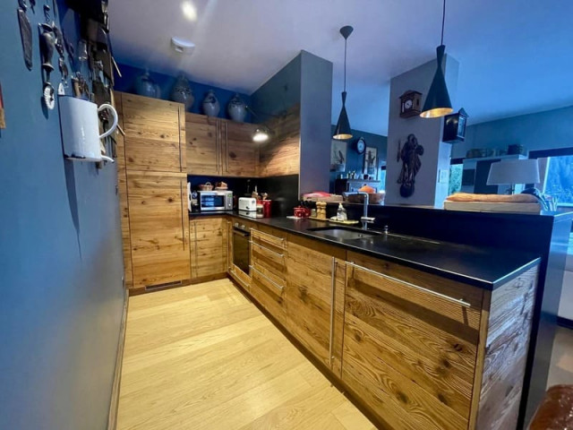 Résidence Soldanelles, Appartement 4, Cuisine, Châtel