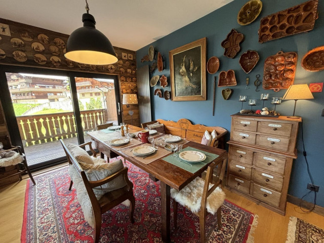 Résidence Soldanelles, Appartement 4, Séjour, Châtel Alpes du Nord