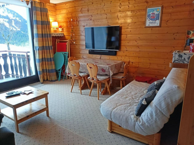 Residence Sylvia, Apartment 46, Chatel, Living room, Ski resort