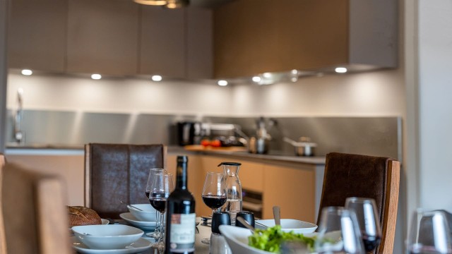 Résidence the VIEW, 6 personnes, Châtel, centre du village, cuisine équipée