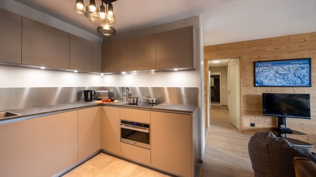Résidence the VIEW, 6 personnes, Châtel, centre du village, cuisine équipée