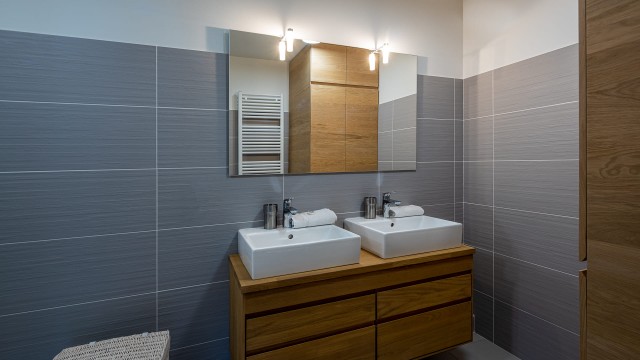 Résidence the VIEW, 6 personnes, Châtel, centre du village, salle de bain 