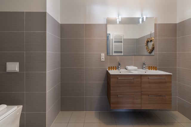 Résidence the VIEW, 6 personnes, Châtel, centre du village, salle de bain