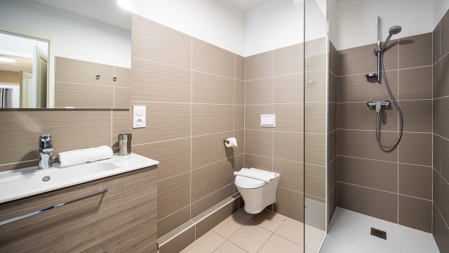 Résidence the VIEW, 6 personnes, Châtel, centre du village, salle de douche