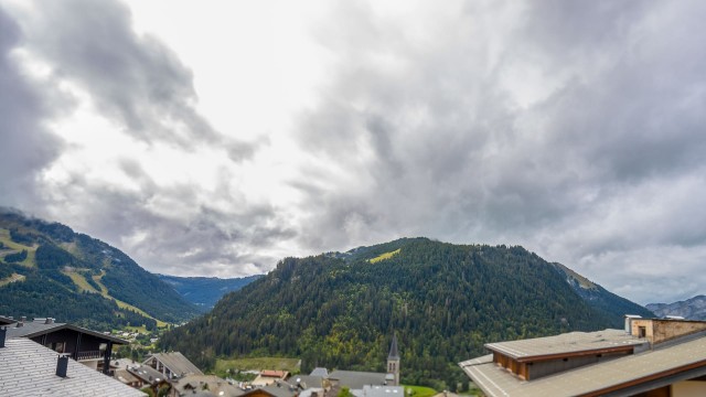 Résidence the VIEW, 6 personnes, Châtel, centre du village, vue montagnes