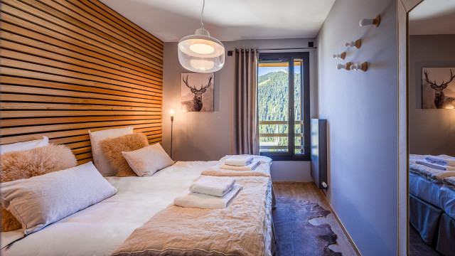 Residence THE VIEW, Châtel centre, Bedroom, Stay with friends