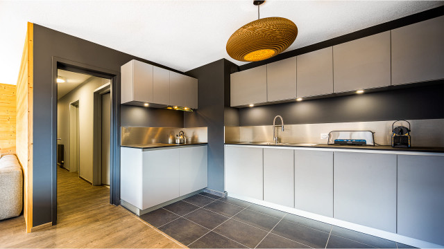 Residence the VIEW, Châtel centre, Kitchen, Alps Family