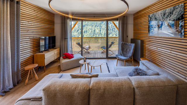 Residence THE VIEW, Châtel centre, Living room, Accommodation 74