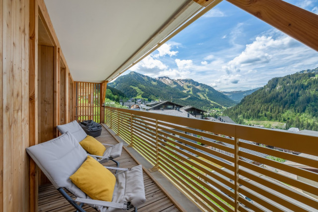 Résidence THE VIEW, Châtel centre, Terrasse, Station Calme