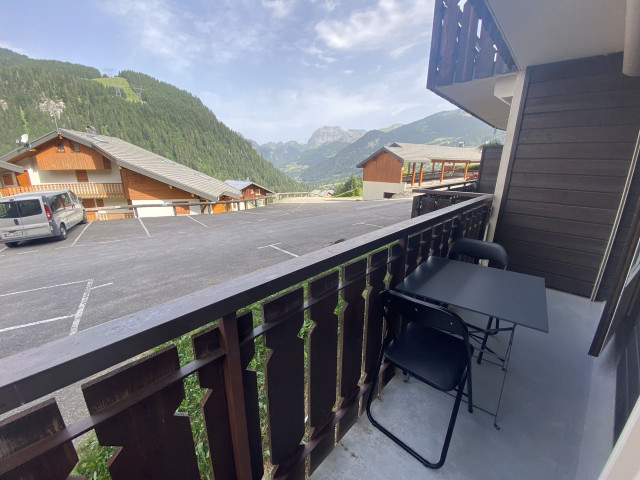 Résidence Véronica, Appartement 53, Vue depuis le balcon, Châtel Vacances à la montagne
