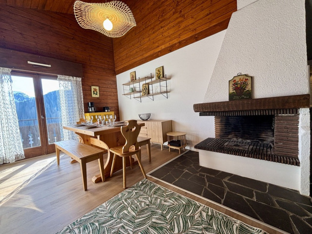 Résidence Yéti 3, Appartement 29, 6 personnes, Petit Châtel, salle à manger, Châtel Les Portes du Soleil