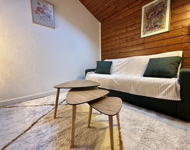 Résidence Yéti 3, Appartement 29, 6 personnes, Petit Châtel, salon, Les Portes du Soleil Châtel