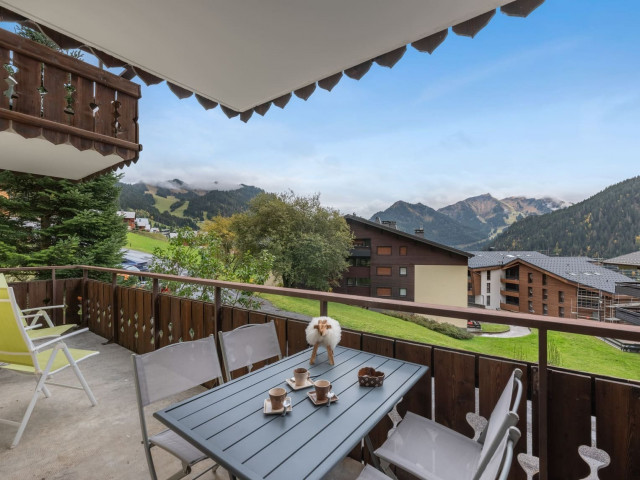 Résidence Yéti 3, Appartement 3, Châtel, Balcon et vue, Montagne Soleil