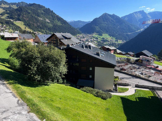Résidence Yéti batiment 3, Vue montagne en été , Châtel