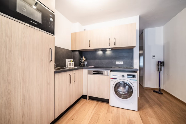 Les Soldanelles Apartments, Apt. 3B, Châtel, Kitchen, Haute Savoie