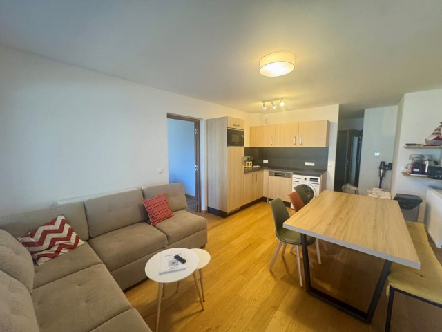 Residence Les Soldanelles, Apartment 3B, Chatel, Living room, Chatel Reservation