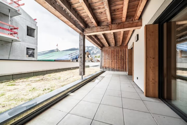 Les Soldanelles Residences, Apt. 3B, Châtel, terrace, Châtel Les Portes du Soleil