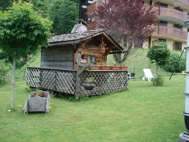 Studio 2 sleeps Bel Horizon, private garden, mountain family holiday