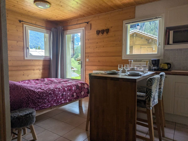 Studio dans chalet Les Bouquetins, Châtel, 3 personnes