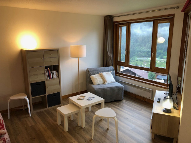 Studio le Chambron 17, Séjour, Châtel Piste de ski