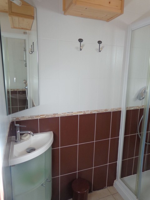 Studio n°4 dans chalet les bouquetins, Salle de douche Châtel 2