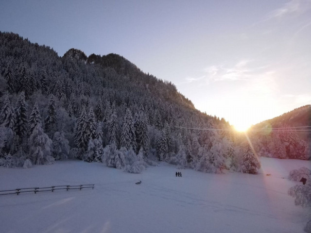 View of Myrtilles MR7 - Châtel, Sunset