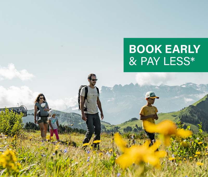 15% off summer accommodation in Chatel