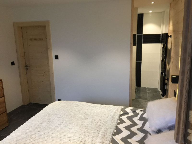 Appartement 103, résidence Bois Colombe, Chambre  1 lit double Châtel Haute Savoie