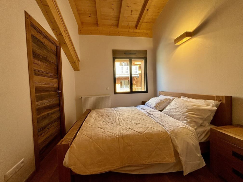 Apartment 14 in residence Les Soldanelles B, Chatel, Double bedroom, Ski pass 74