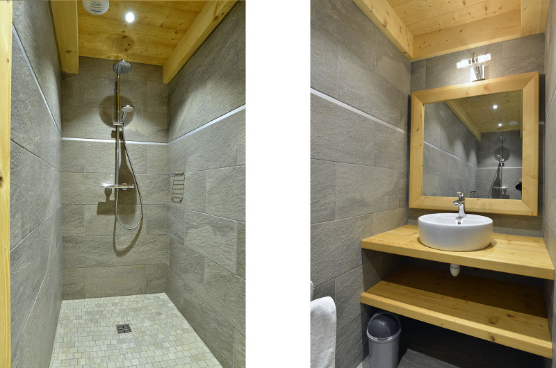 Appartement 14 personnes, Florence, salle de bain le linga, Châtel portes du soleil