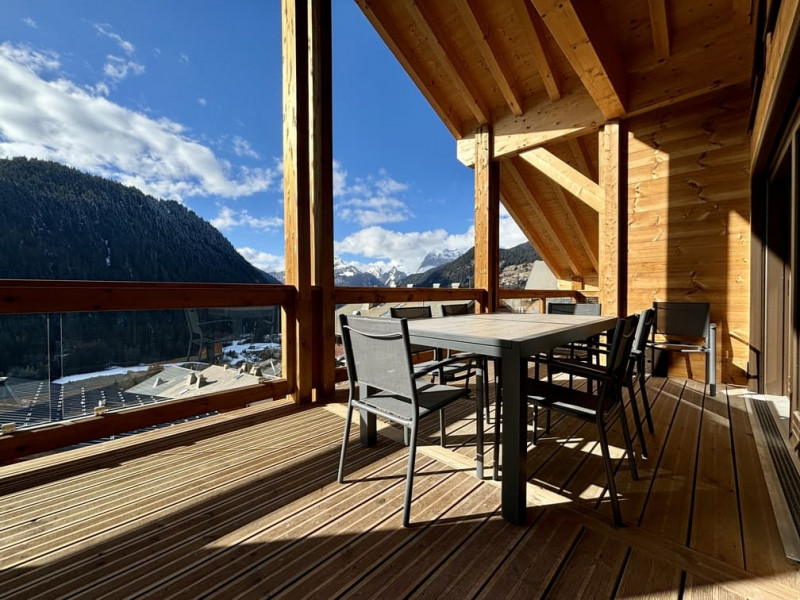 Appartement 301, Résidence Le Panorama, Châtel, Balcon terrasse, Randonnées en montagne