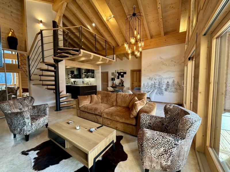 Appartement 301, Résidence Le Panorama, Châtel, Séjour, Vacances Ski
