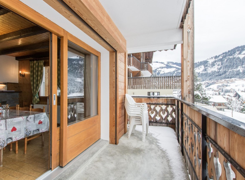 Appartement 4 dans Chalet l'Etrye, Balcon, Location Châtel 