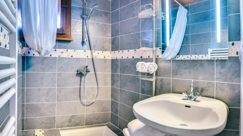 Appartement 4 personne Châtel centre Alpina salle de bain