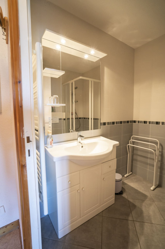 Appartement, 4 personnes, Chambron, Châtel, centre, salle de douche