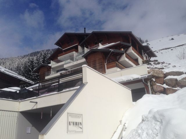 Apartment Erin n°8, The residence outside, Châtel snow