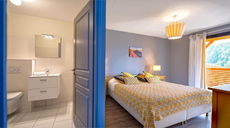 Appartement 6 personnes à Châtel résidence 360 centre du village chambre