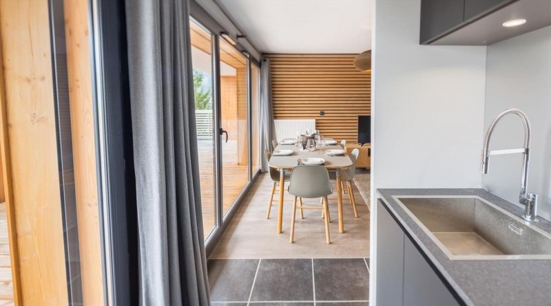 Appartement 6 personnes à Châtel résidence 360 centre du village cuisine