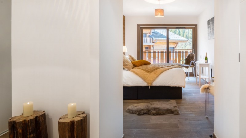 Appartement 6 personnes à Châtel résidence 4 élèments chambre double