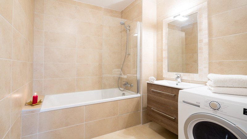 Appartement 6 personnes à Châtel résidence 4 élèments salle de bain