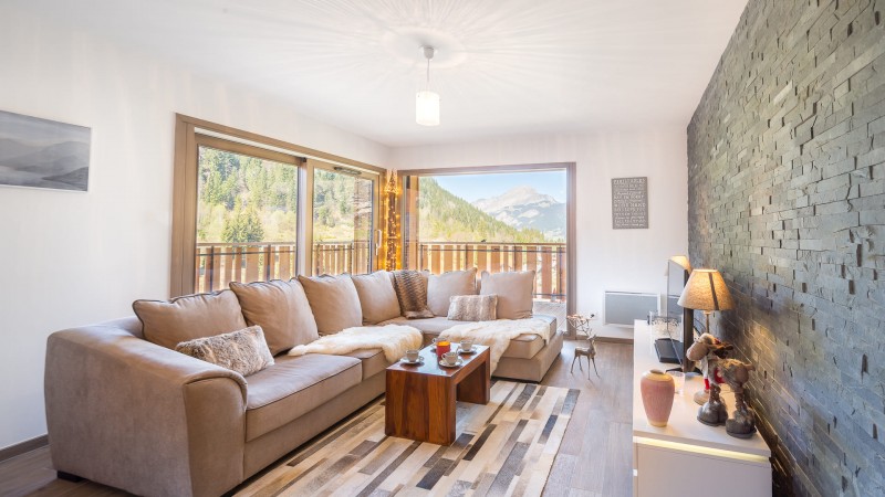 Appartement 6 personnes à Châtel résidence 4 élèments salon