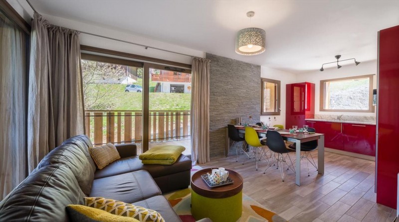 Appartement 6 personnes à Châtel résidence 4 élèments séjour