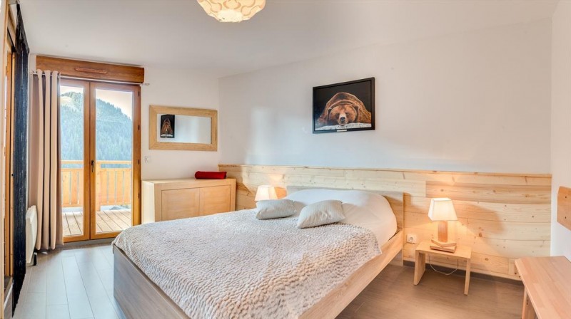 Appartement 6 personnes à Châtel résidence Bellevue chambre double