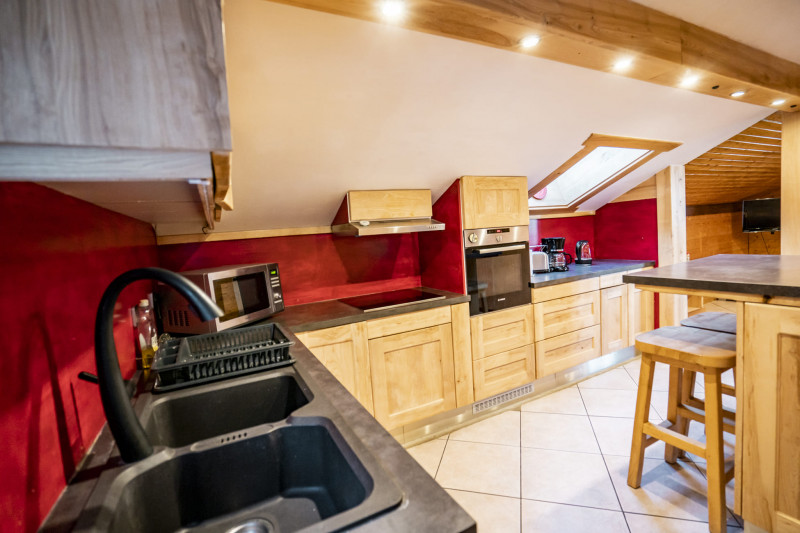 Appartement 6 personnes - Cuisine, Châtel Télécabine Super Châtel