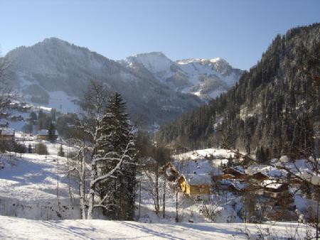 Appartement 6 personnes, Résidence MARGUERITES, vue Extérieure, Châtel haute-savoie