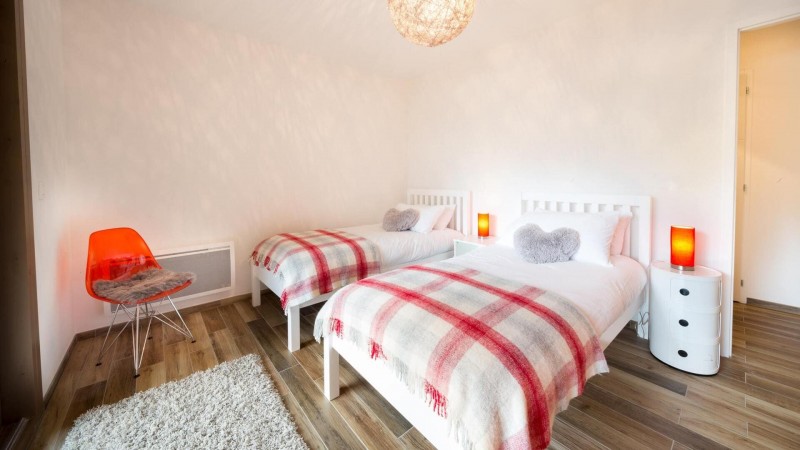 Appartement 8 personnes à Châtel résidence 4 élèments chambre 2 lits simples