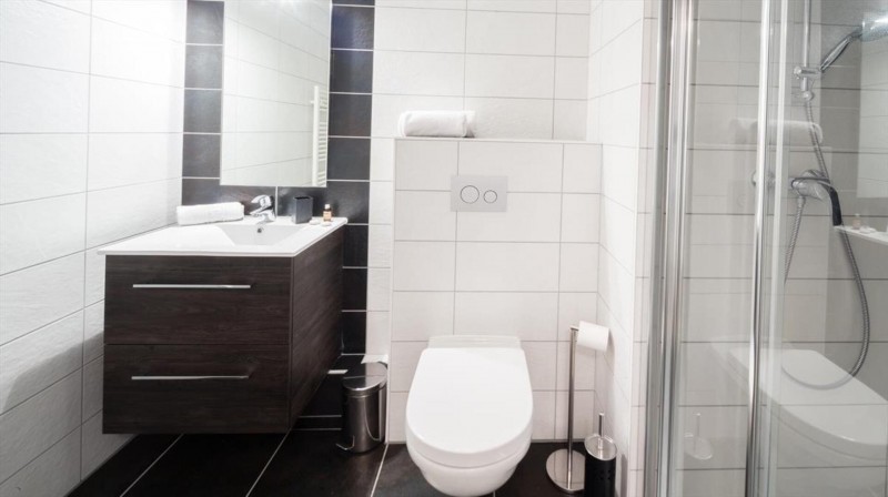 Appartement 8 personnes à Châtel résidence 4 élèments salle de douche