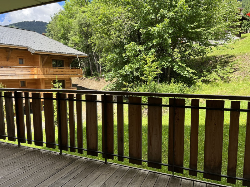 Appartement à Châtel résidence 4 Elèments, Vue balcon, Châtel Neige 74