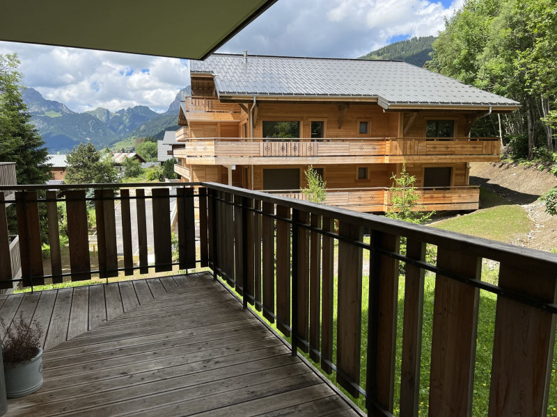 Apartment in Châtel residence 4 Elements, Balcony view, Mountain 74