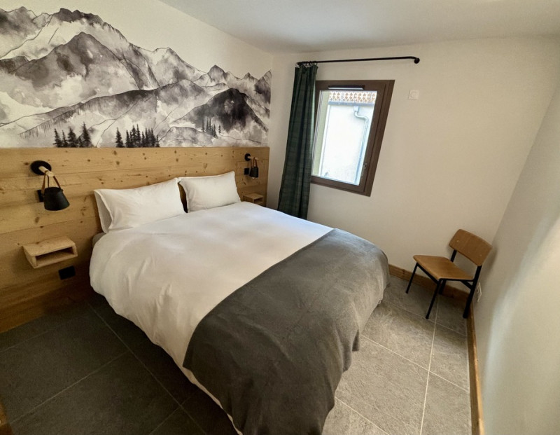 Appartement Alchimie 12C à Châtel, chambre avec lit double